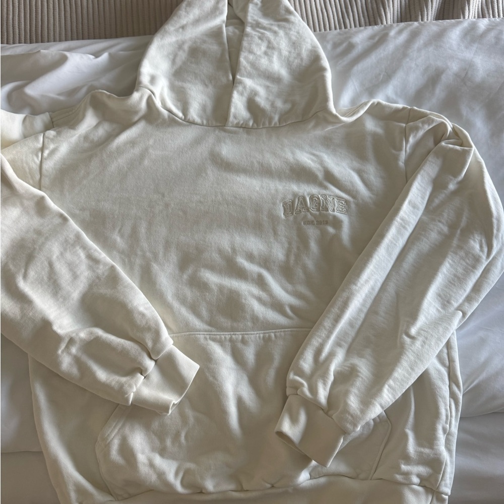 Dagne Dover Cream Hoodie